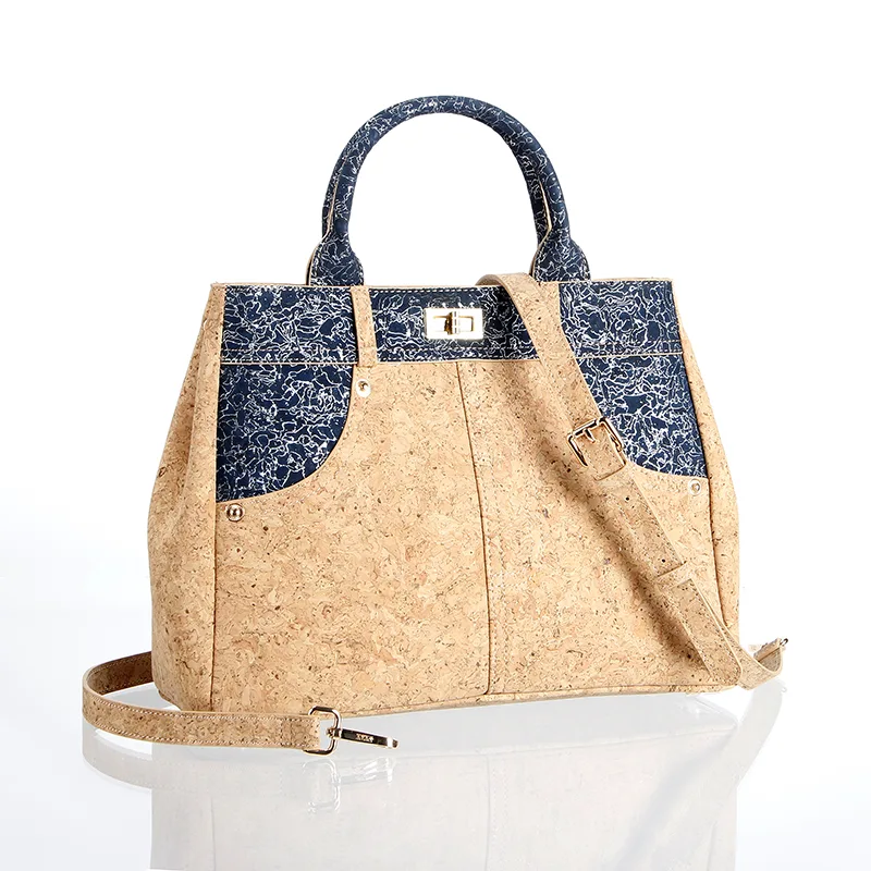 Elegante kurken draagtas voor dames