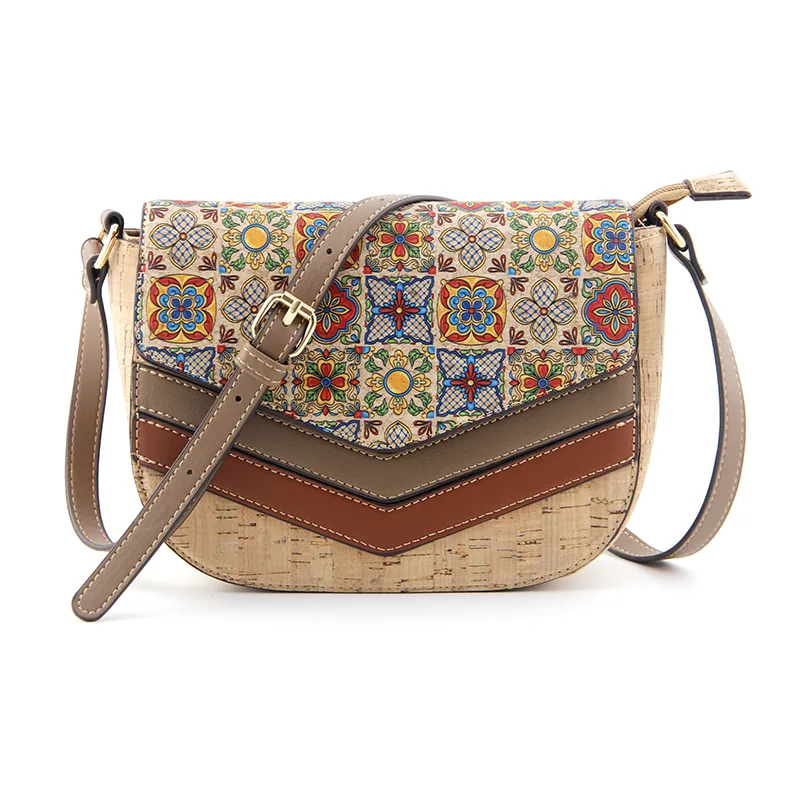Mode casual dagelijkse kurk sling bag